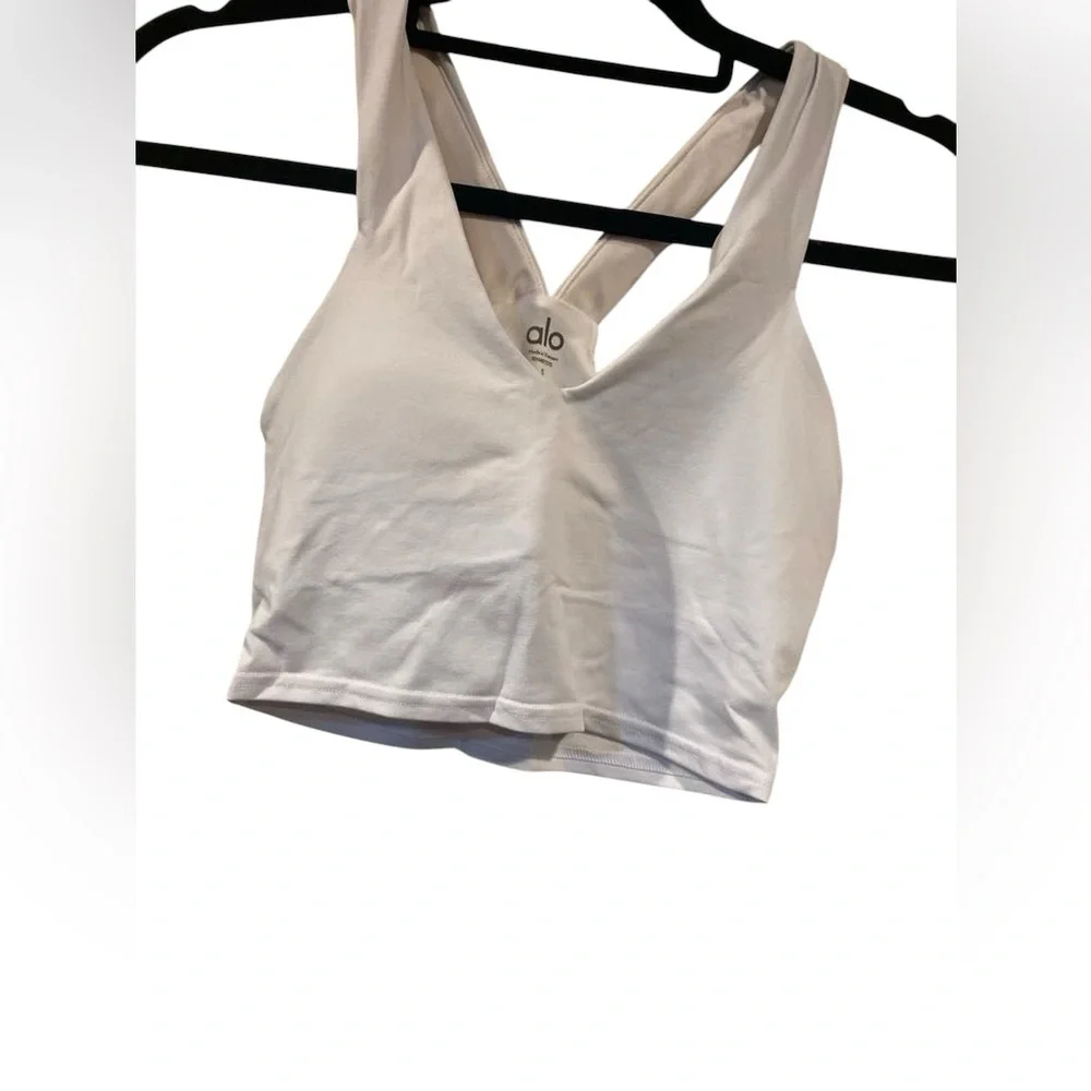 NWT Alo Yoga longline bra Size S